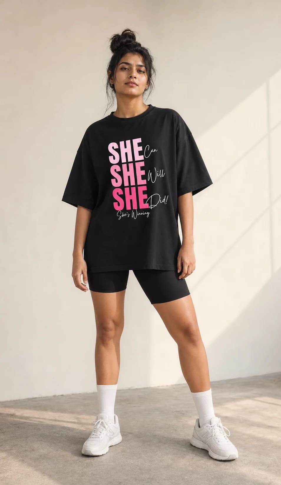 She Can. She Will. She Did.